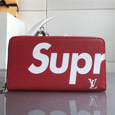 louis vuitton supreme wallet price|louis vuitton supreme raincoat.